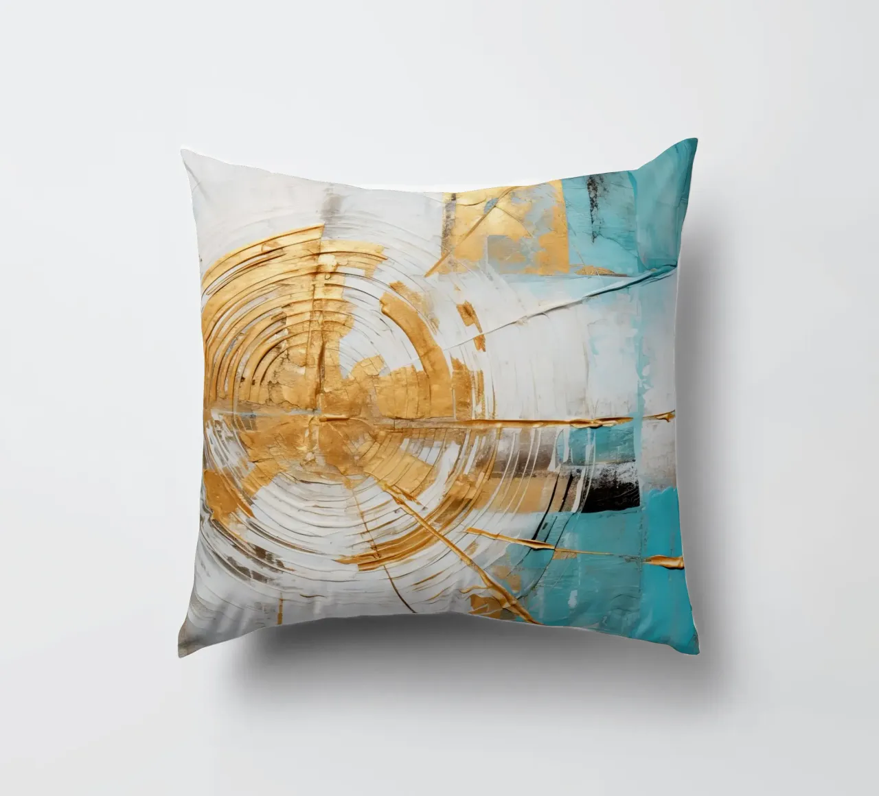 ABSTRACT ART Il calore del sole cuscino da Melanie Viola