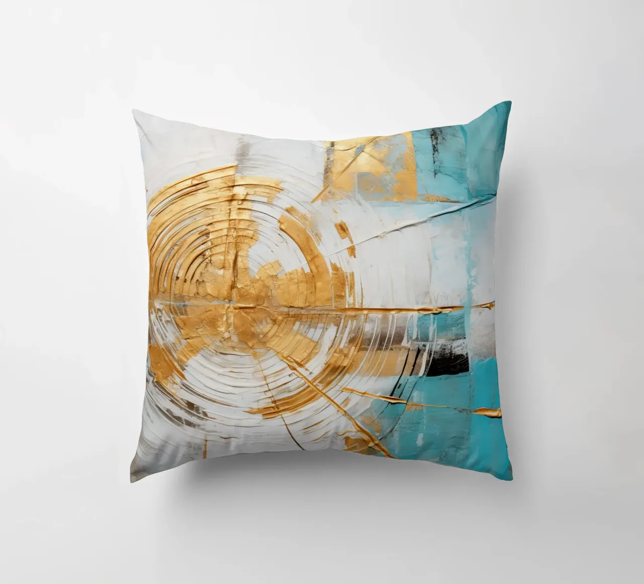 ABSTRACT ART Il calore del sole cuscino da Melanie Viola