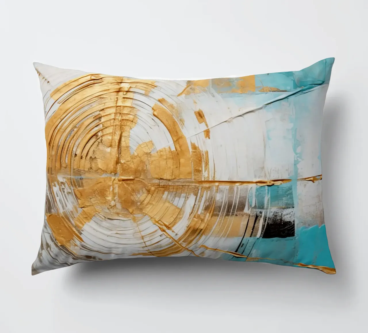 ABSTRACT ART Il calore del sole cuscino da Melanie Viola