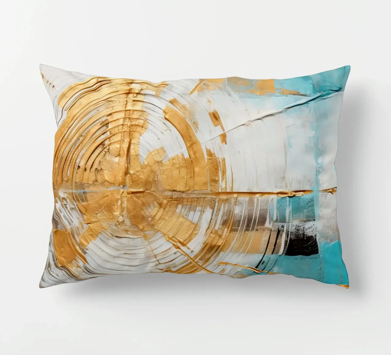 ABSTRACT ART Il calore del sole cuscino da Melanie Viola