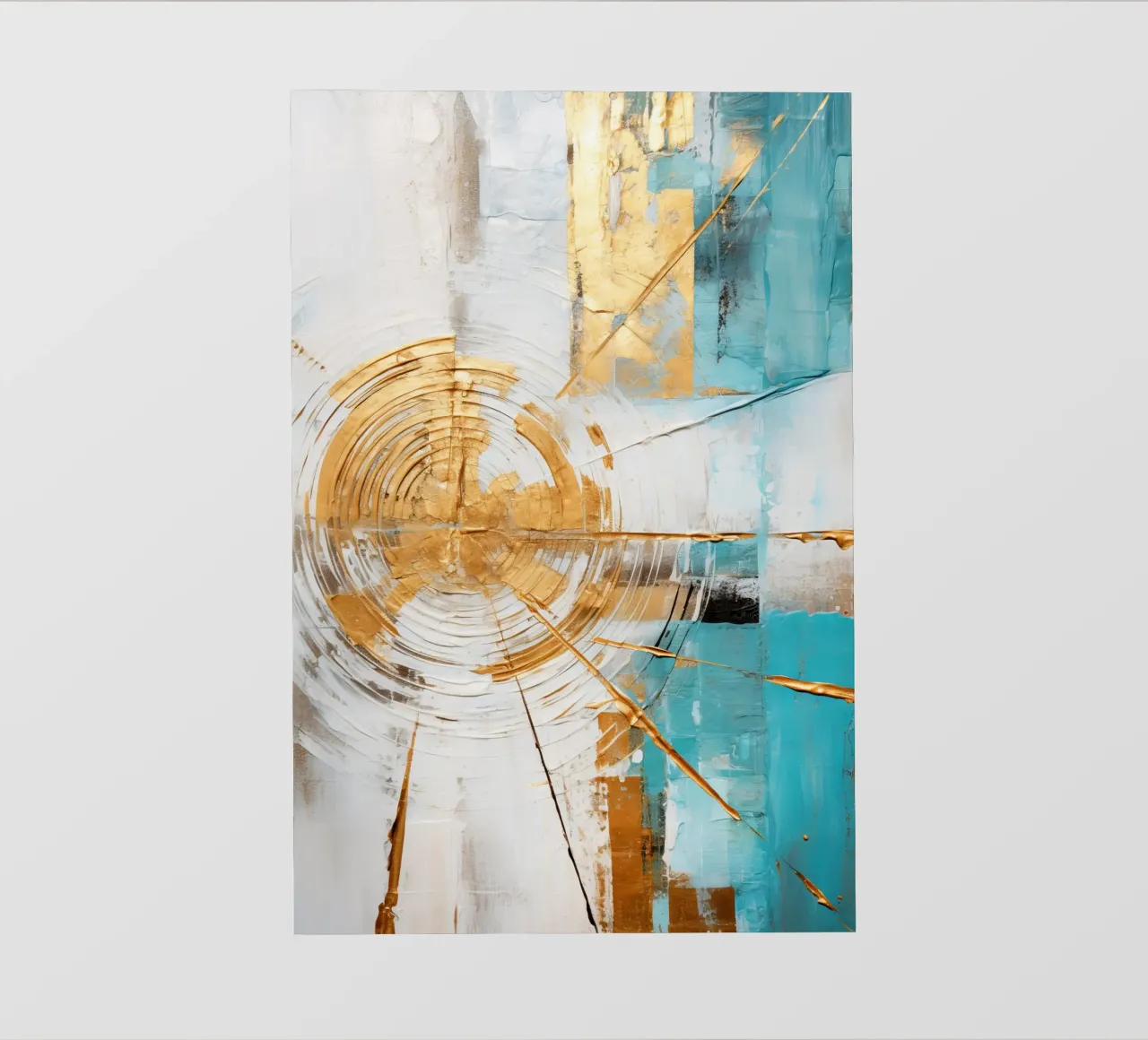 ABSTRACT ART Il calore del sole pellicola backlit da Melanie Viola