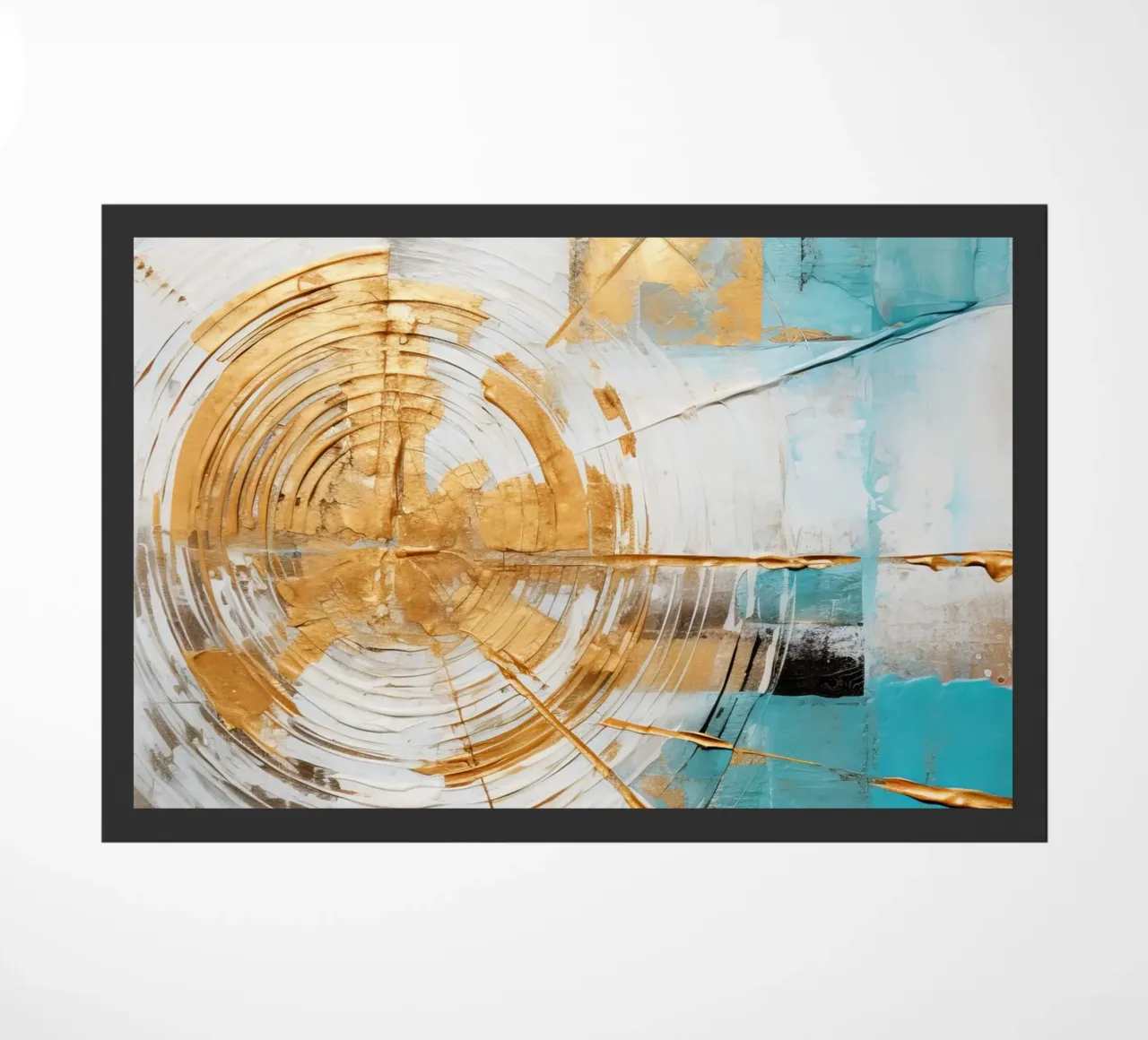 ABSTRACT ART Il calore del sole zerbino da Melanie Viola