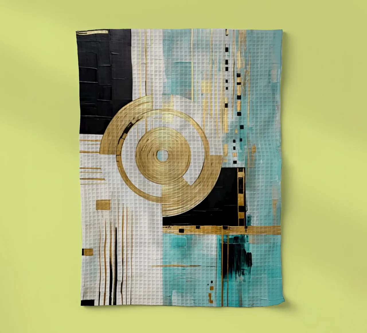 L'ART ABSTRACTUEL Un mouvement puissant torchon de Melanie Viola