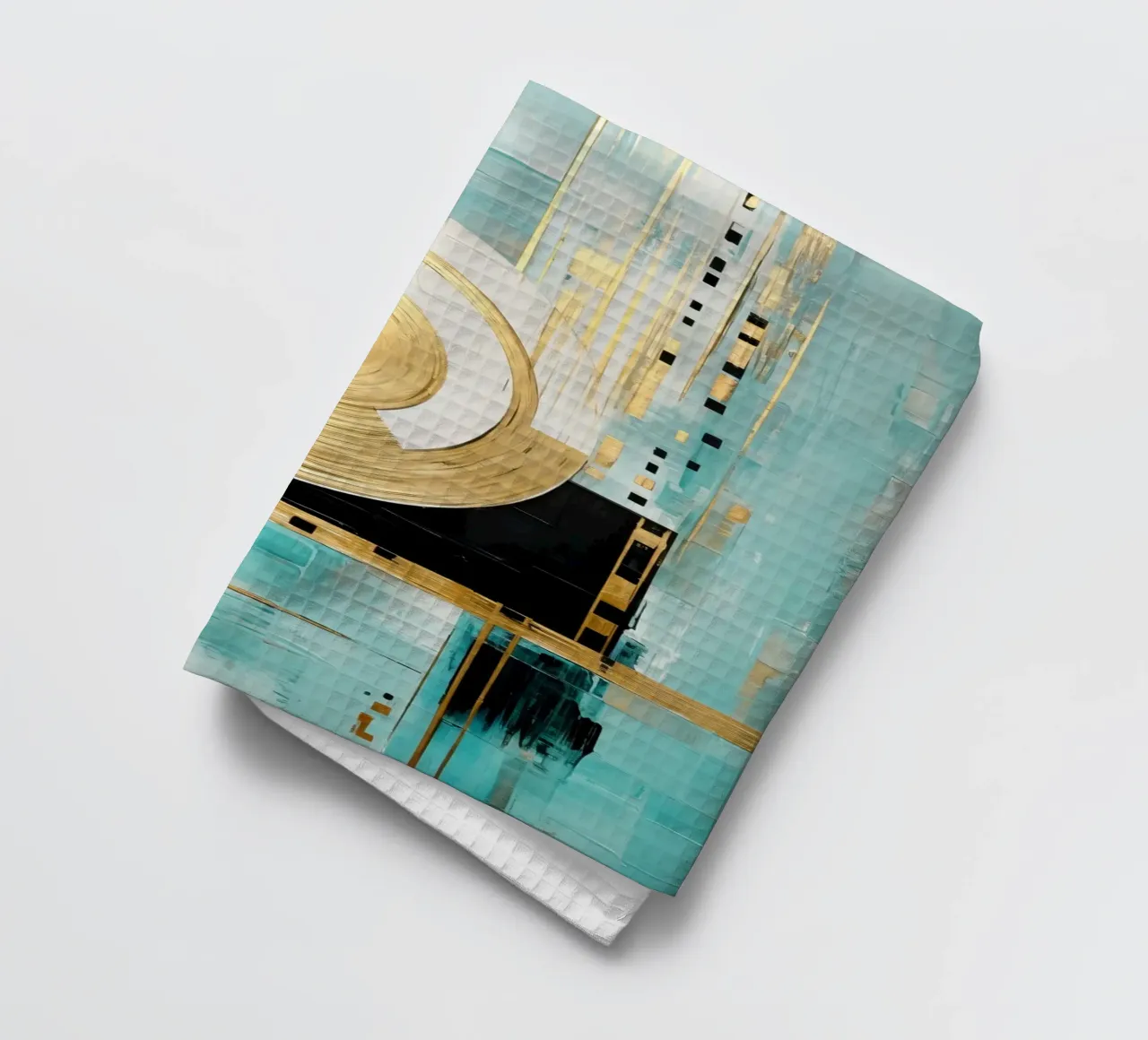 L'ART ABSTRACTUEL Un mouvement puissant torchon de Melanie Viola