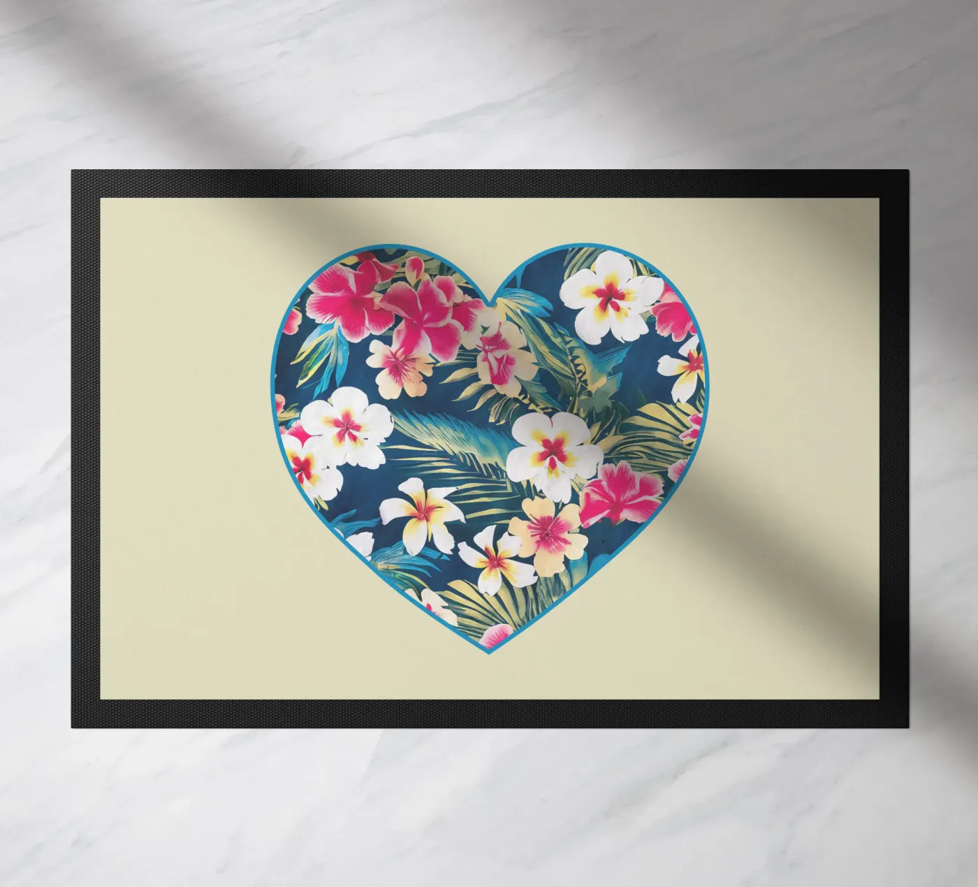 Aloha Herz Fußmatte von Nina May Design Studio