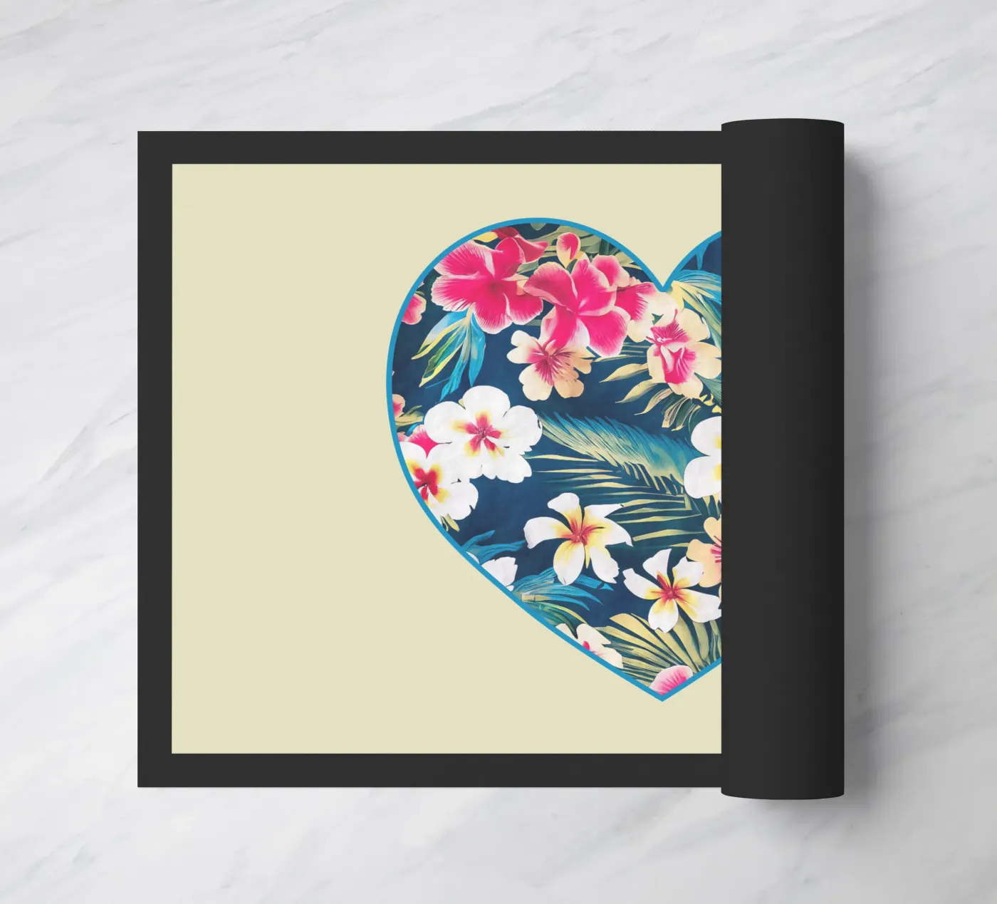 Aloha Herz Fußmatte von Nina May Design Studio