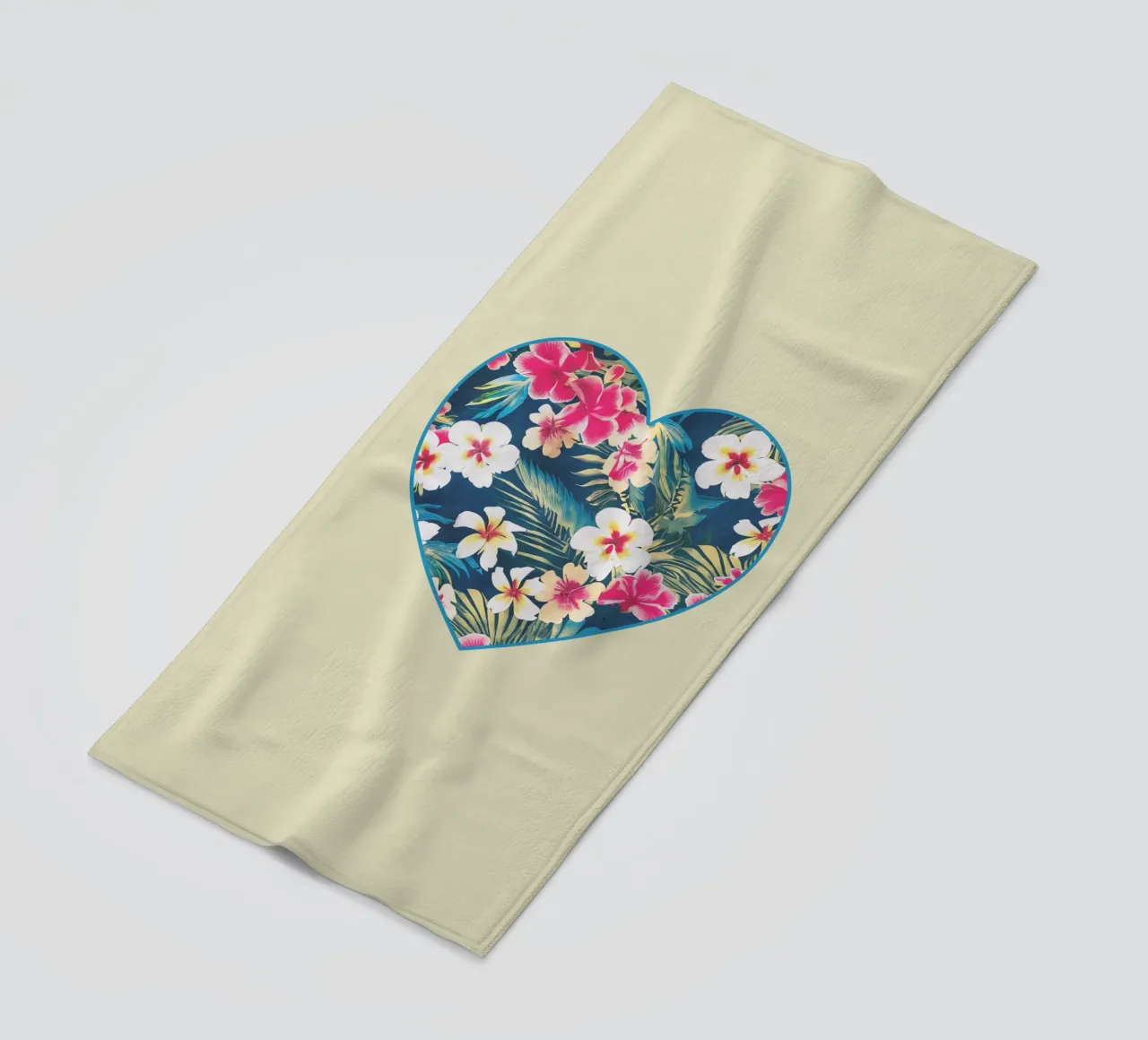 Cuore Aloha telo mare da Nina May Design Studio