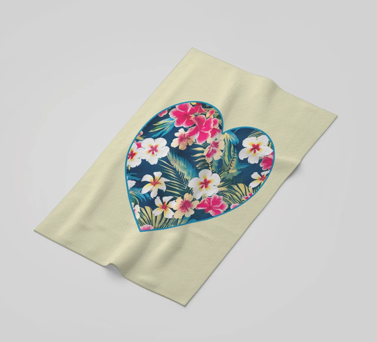 Cuore Aloha telo mare da Nina May Design Studio