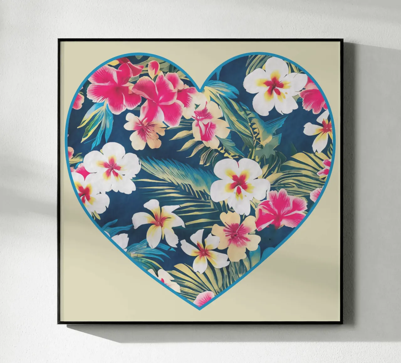 Cuore Aloha plexiglass da Nina May Design Studio