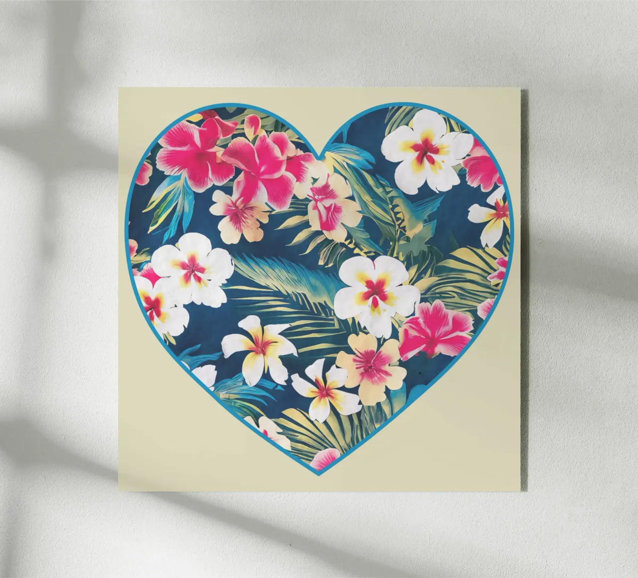 Cuore Aloha plexiglass da Nina May Design Studio