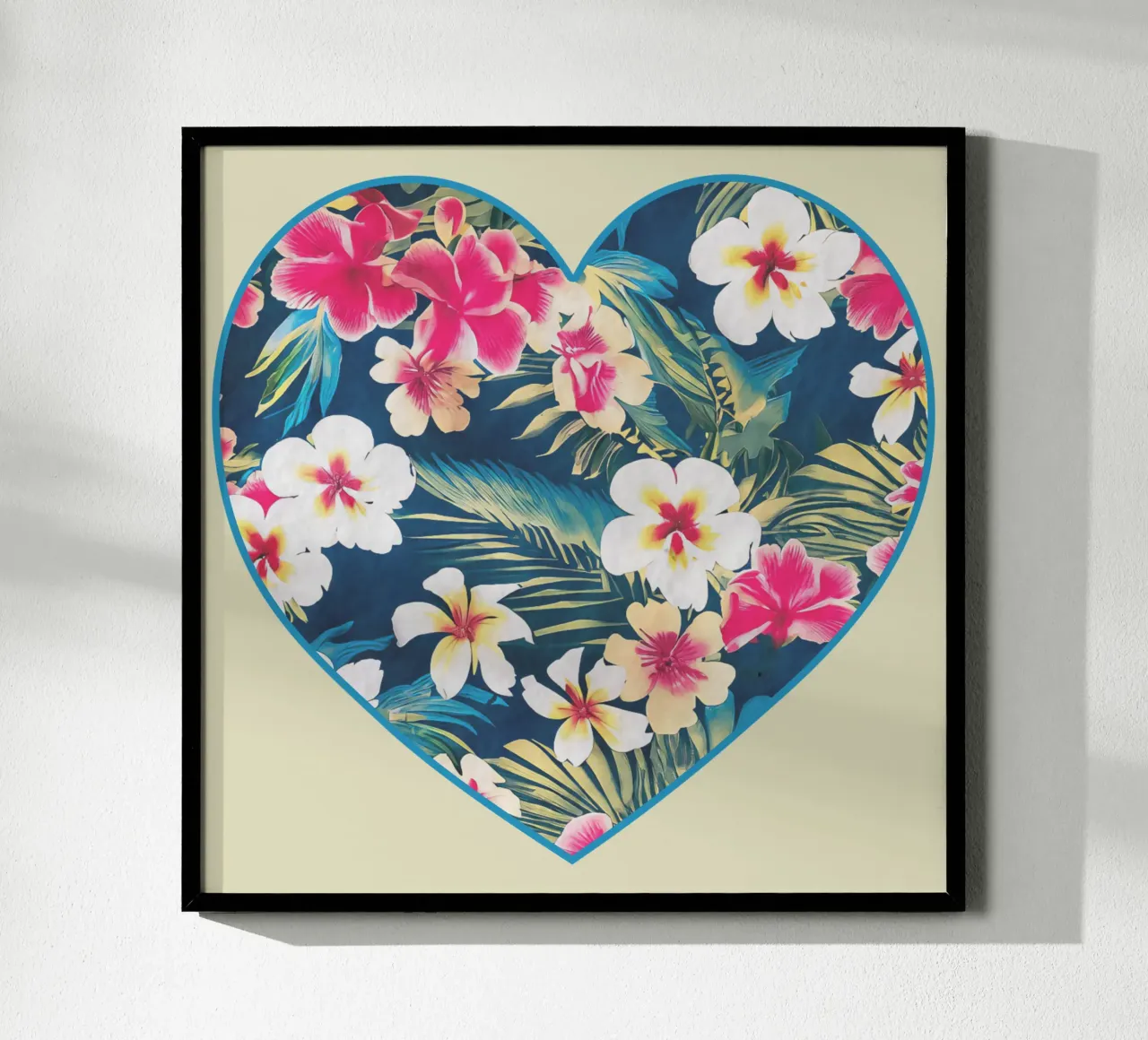 Cuore Aloha poster da Nina May Design Studio
