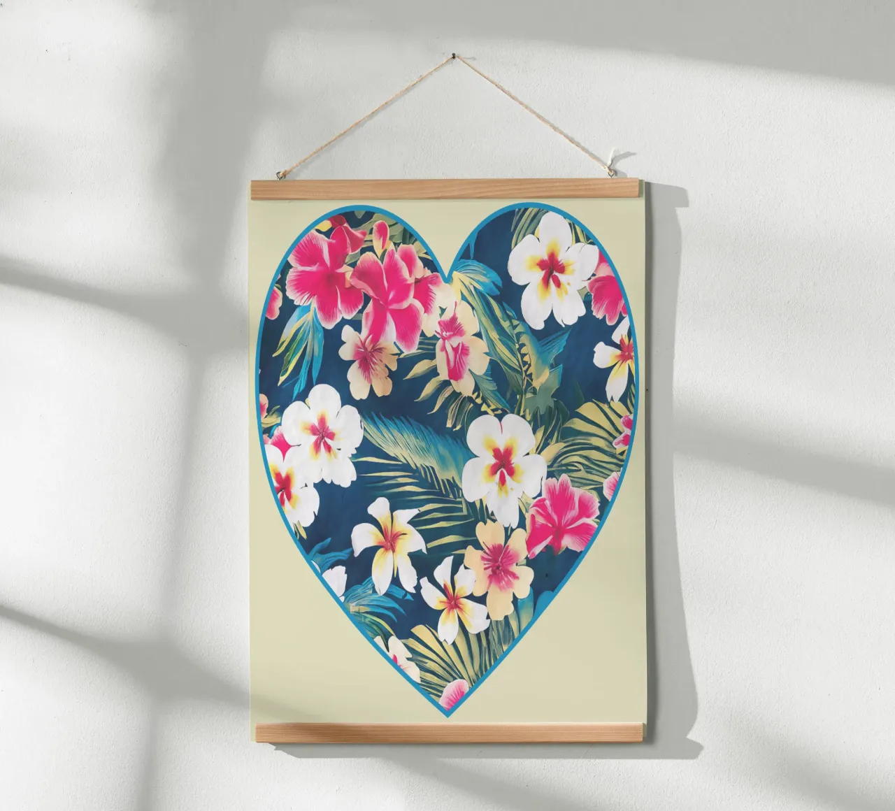 Cuore Aloha poster da Nina May Design Studio