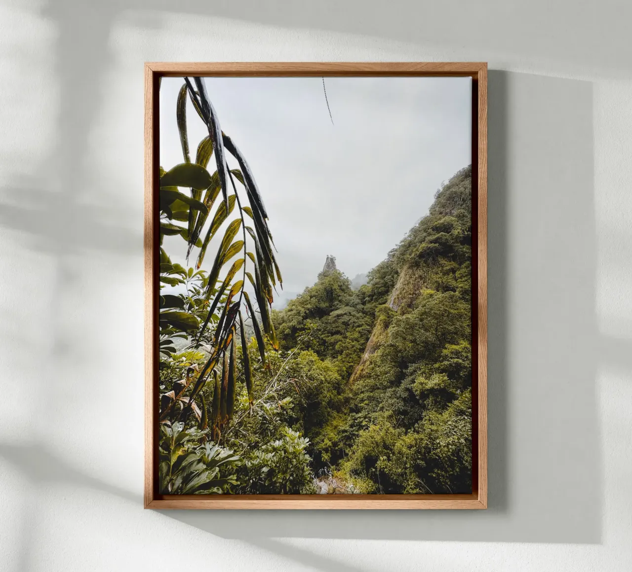 It's A Jungle Out There tela con Cornice a cassetta da Thilo Grøsch