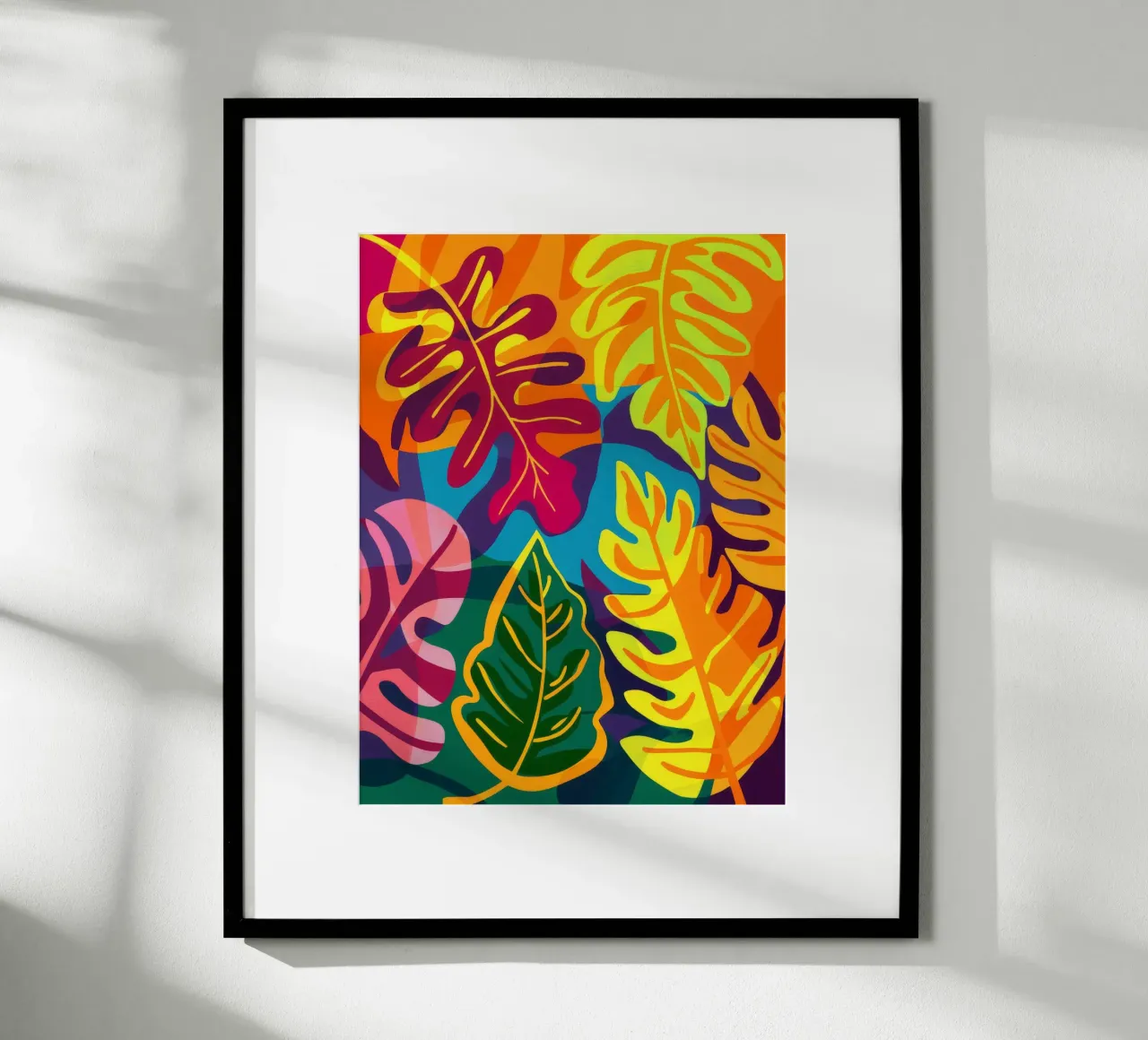 Fiammata floreale cromatica poster da Dawn Light