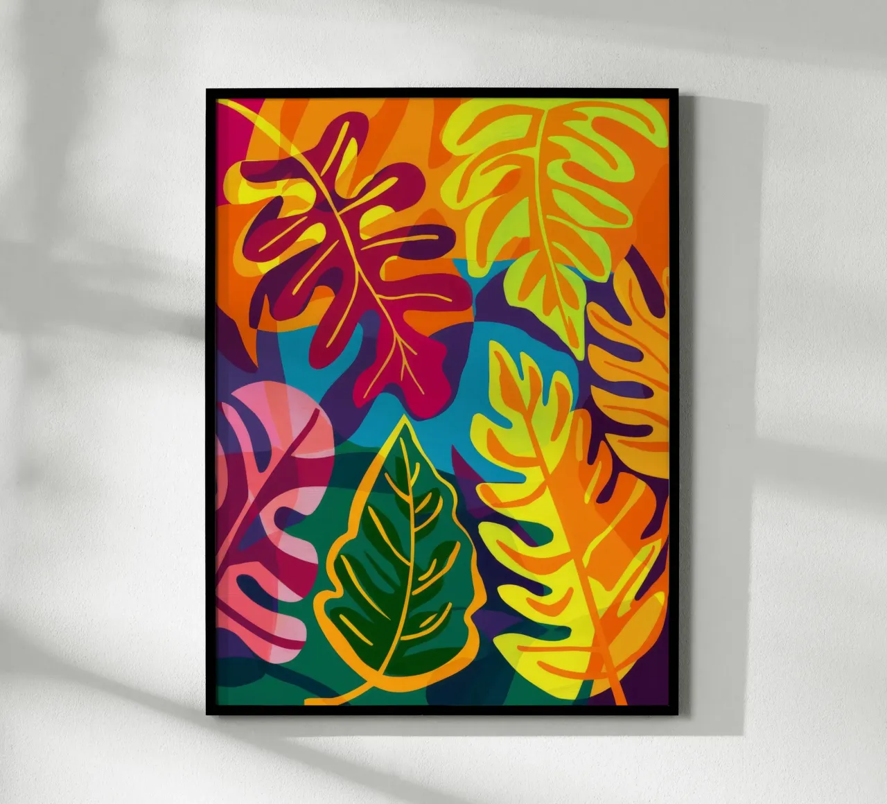 Fiammata floreale cromatica poster da Dawn Light