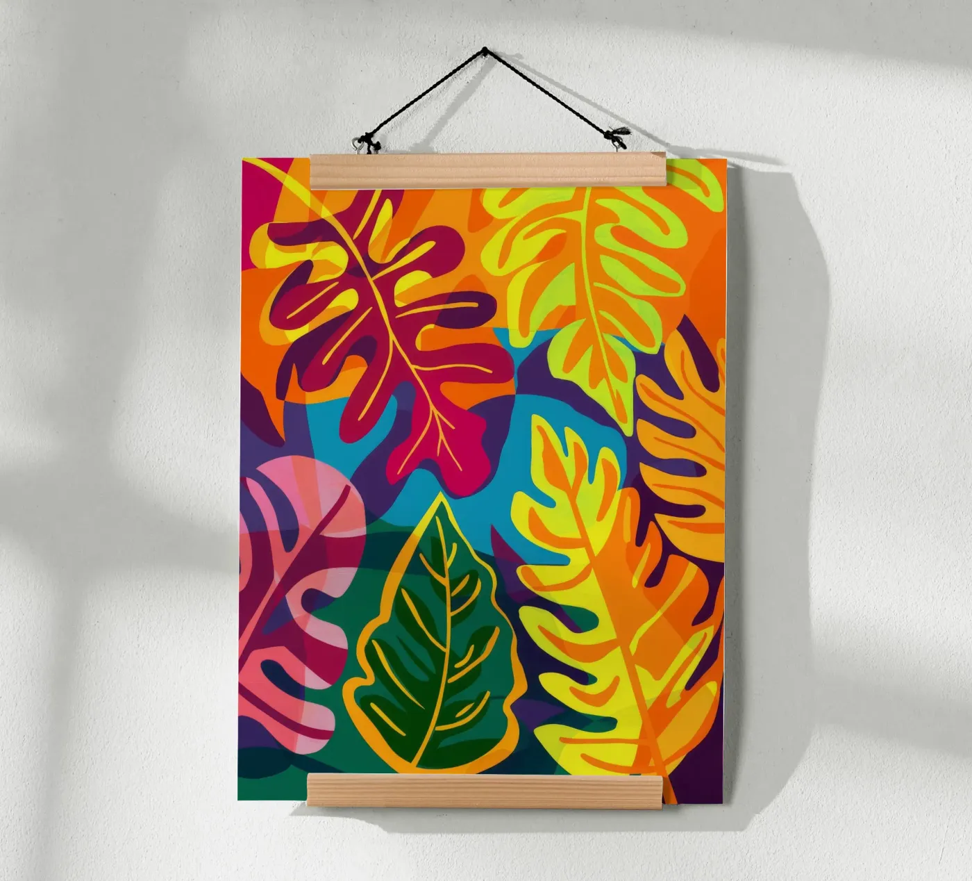 Fiammata floreale cromatica poster da Dawn Light