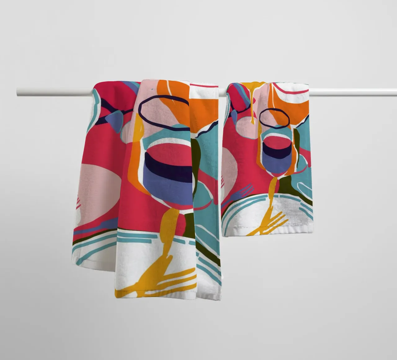 Summer Wine Serenity towel by Dawn Light