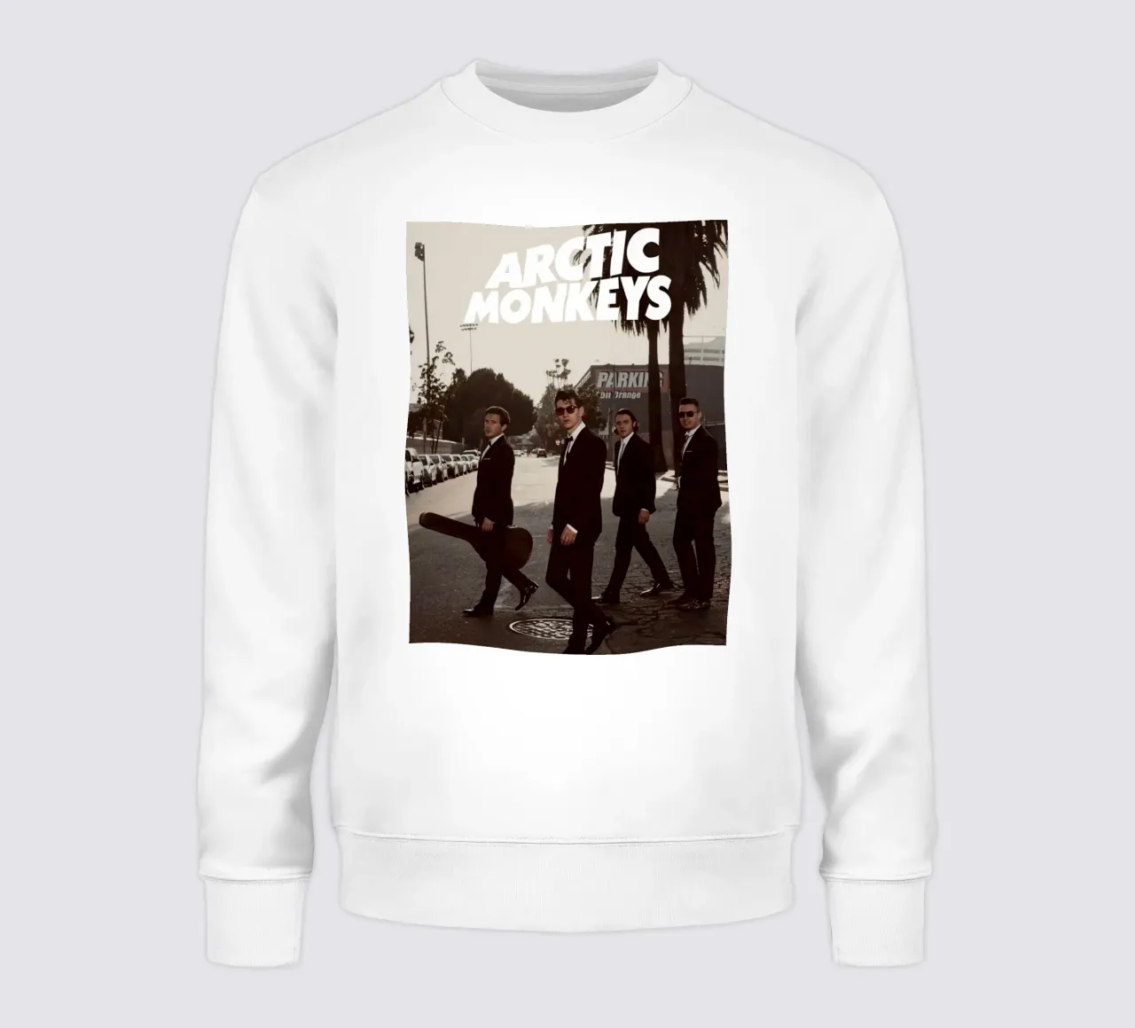 scimmie artiche band art felpa da music soul