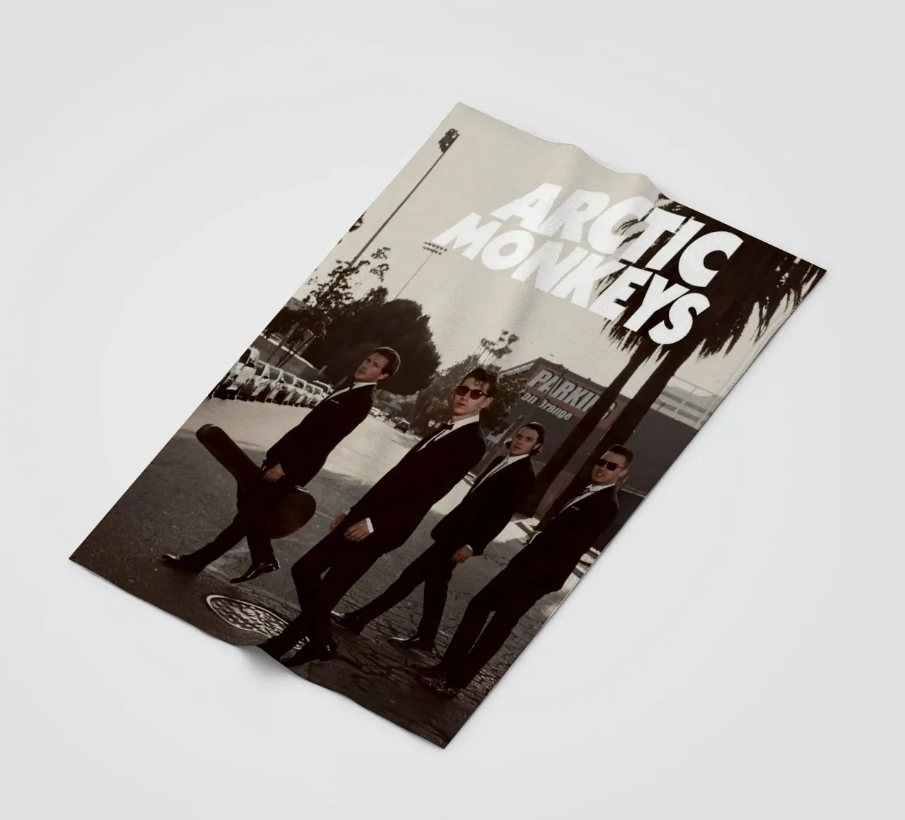 scimmie artiche band art coperta in pile da music soul