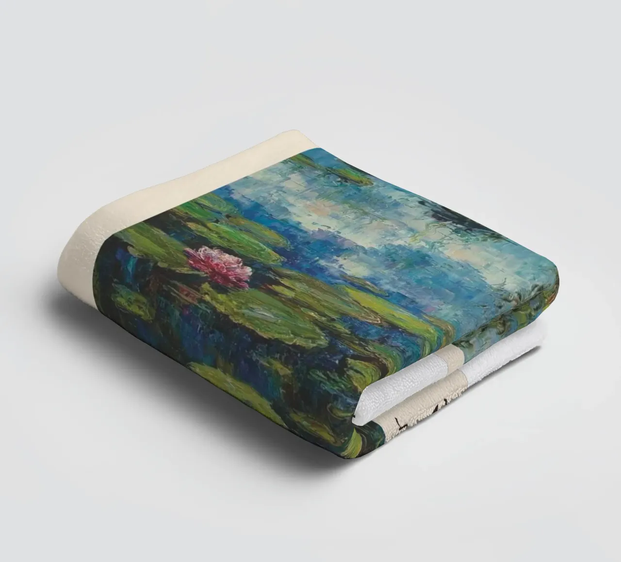 Le ninfee Monet asciugamano da bagno da Günstiger Laden