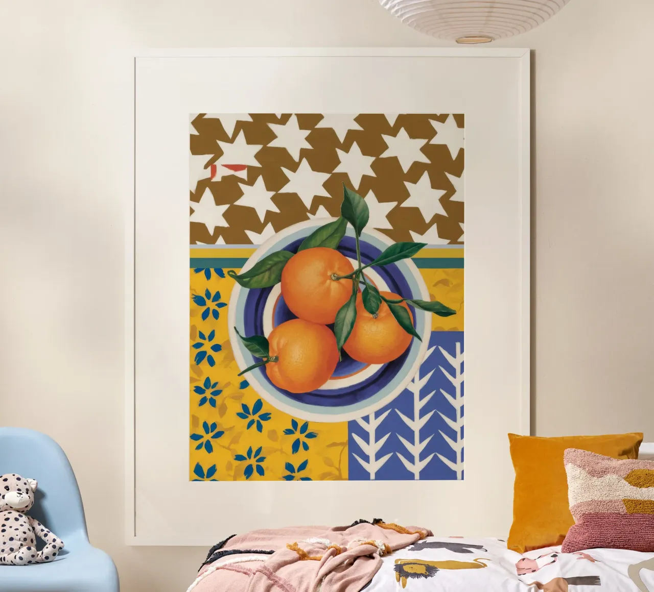 Armonia di arance mediterranee poster da Dawn Light