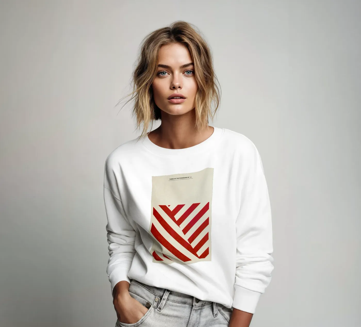 Sampler4-6 sweatshirt by Three Of The Possessed