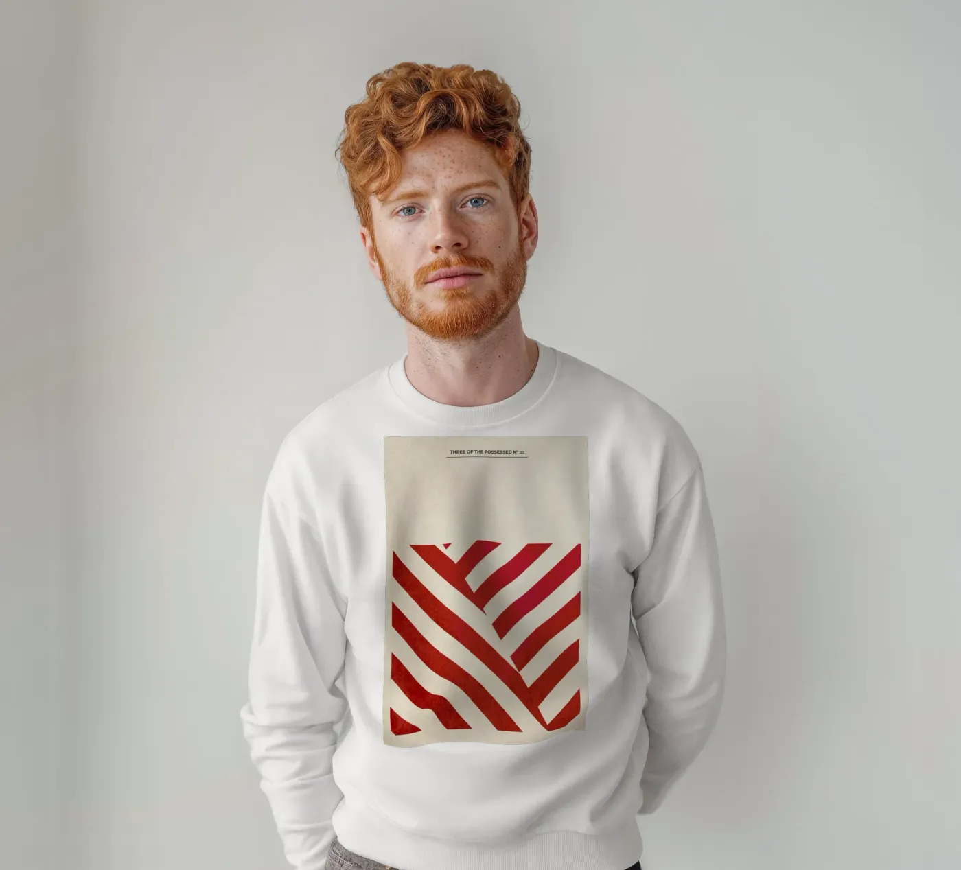 Sampler4-6 sweatshirt by Three Of The Possessed