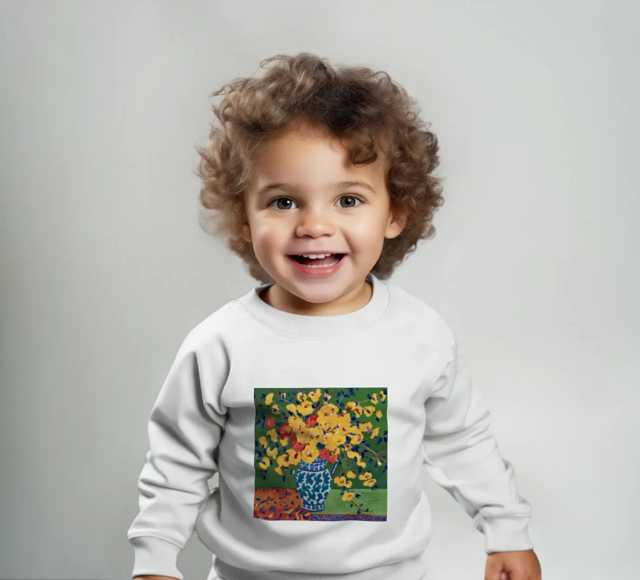 Impasto Bloom Symphony felpa neonato da Dawn Light