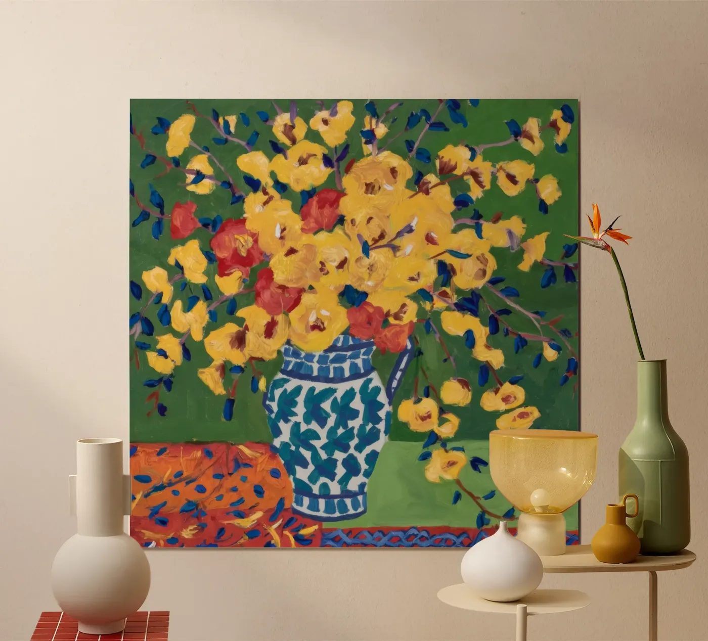Impasto Bloom Symphony poster da Dawn Light