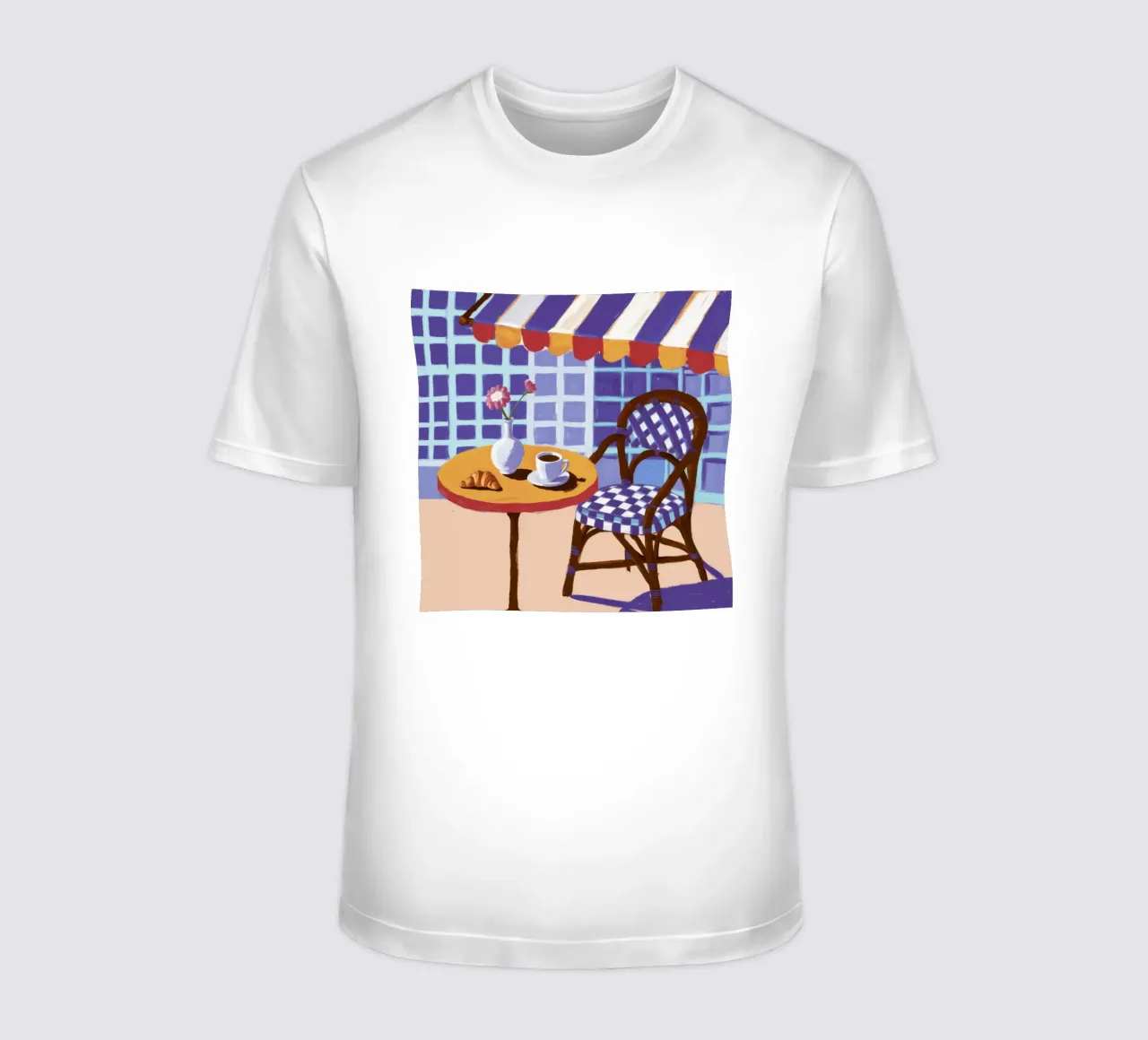 Gestreifte Markise Reverie T-Shirt von Dawn Light