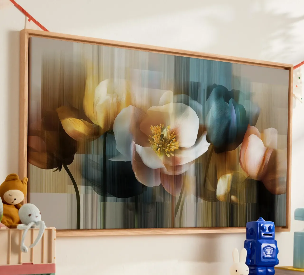 Wall-art by Imagine canvas with Floater frame by Imagine