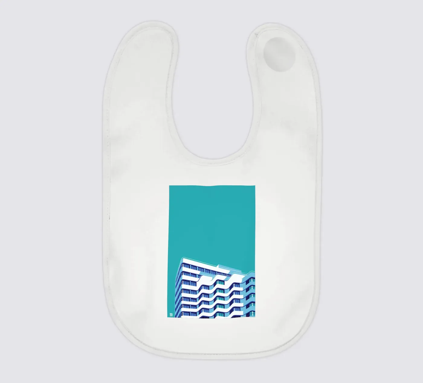 Berlin Shellhouse Babylätzchen von Remko Heemskerk