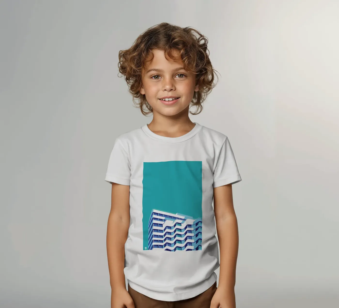 Berlin Shellhouse t-shirt bambini da Remko Heemskerk