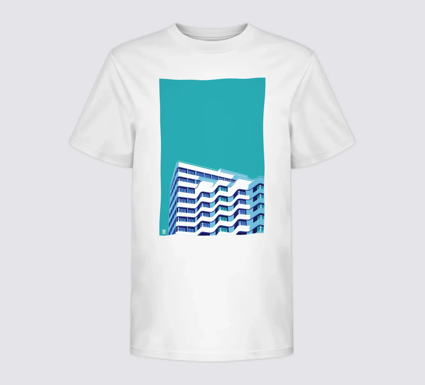 Berlin Shellhouse t-shirt bambini da Remko Heemskerk