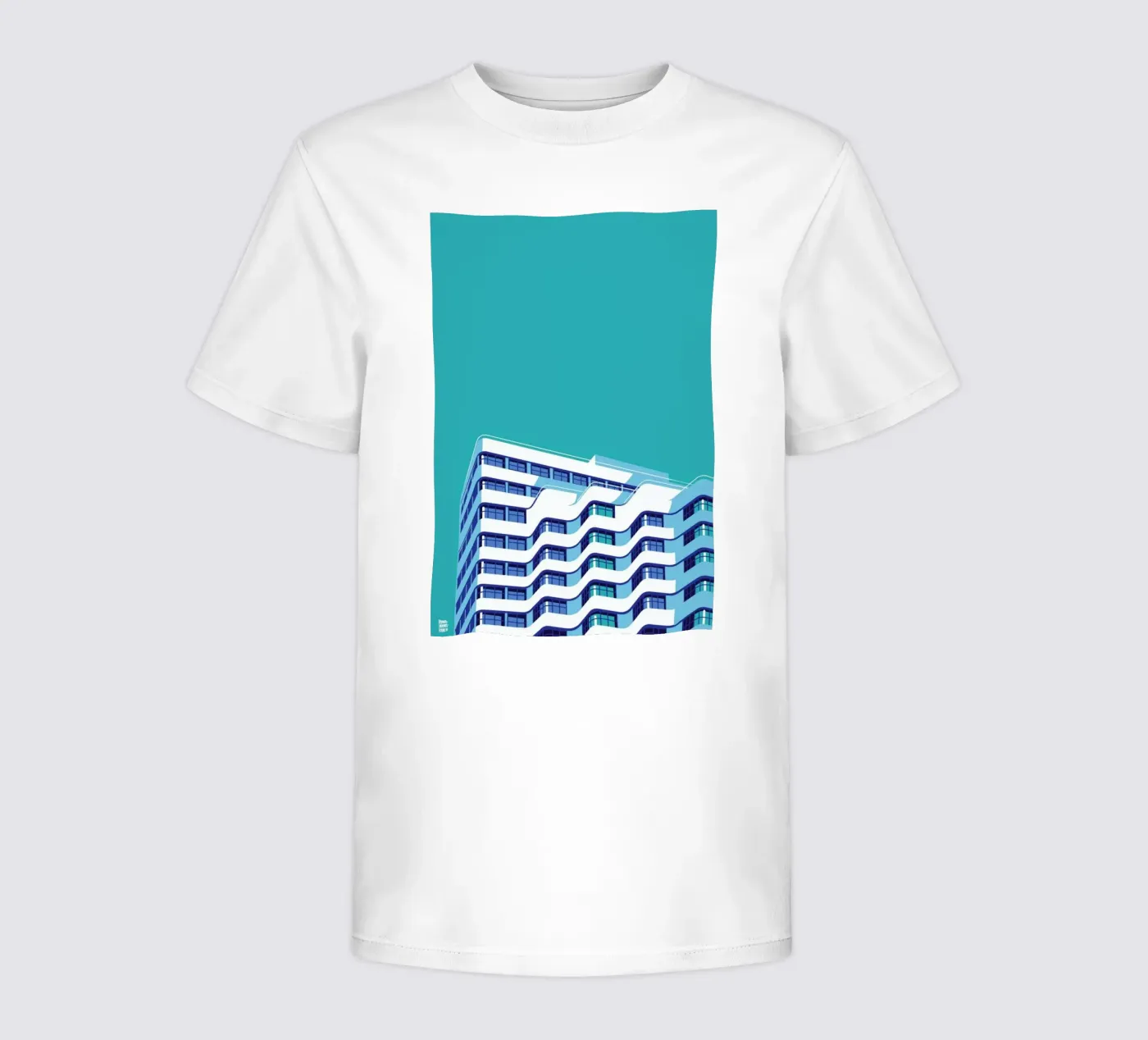 Berlin Shellhouse t-shirt bambini da Remko Heemskerk