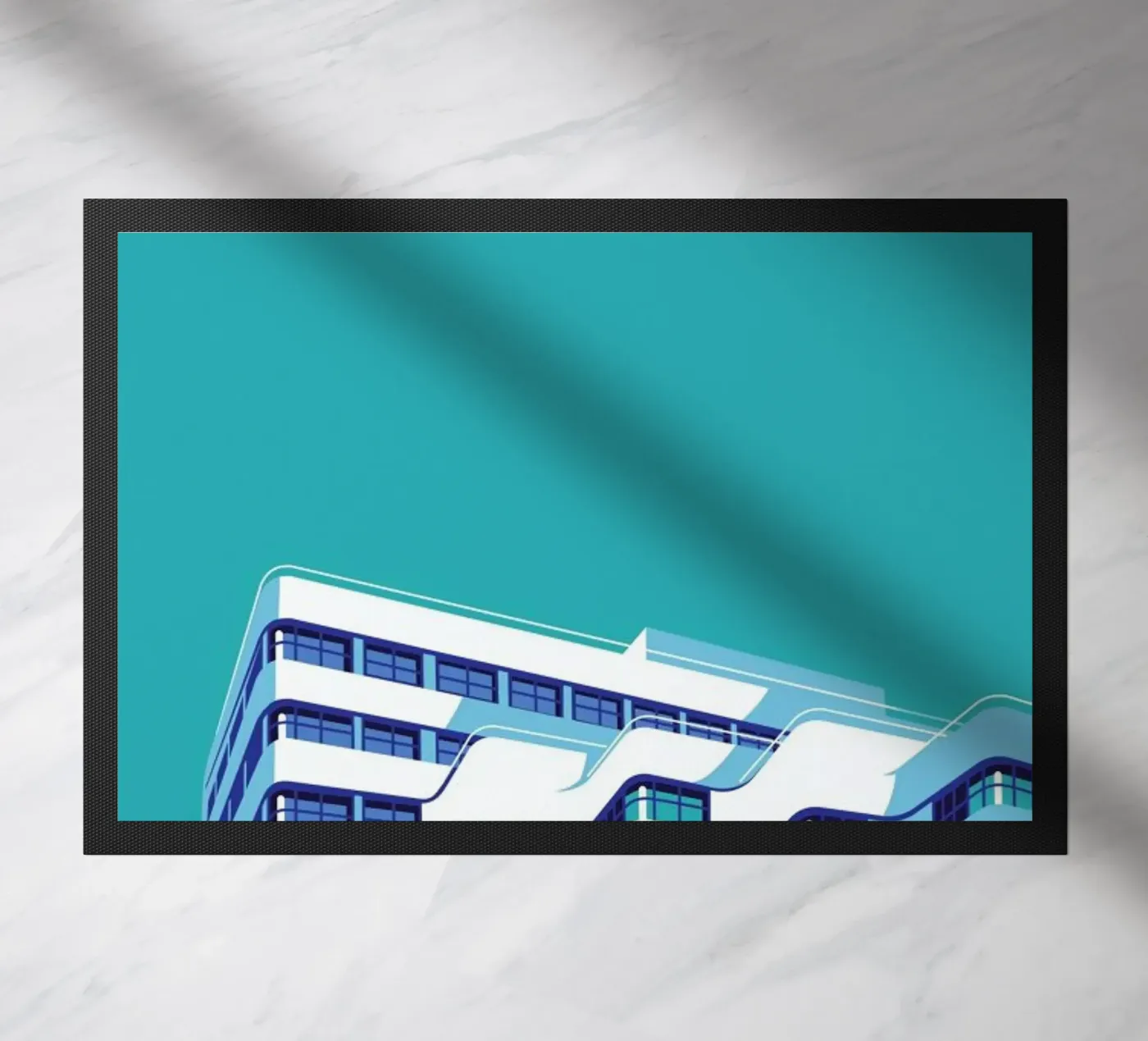 Berlin Shellhouse doormat by Remko Heemskerk