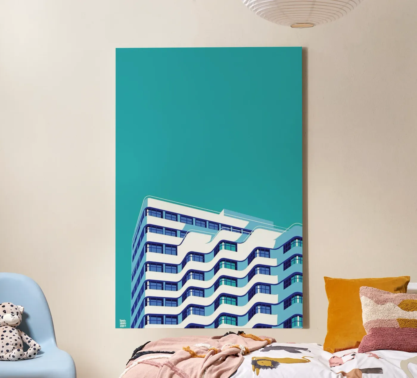 Berlin Shellhouse tela da Remko Heemskerk