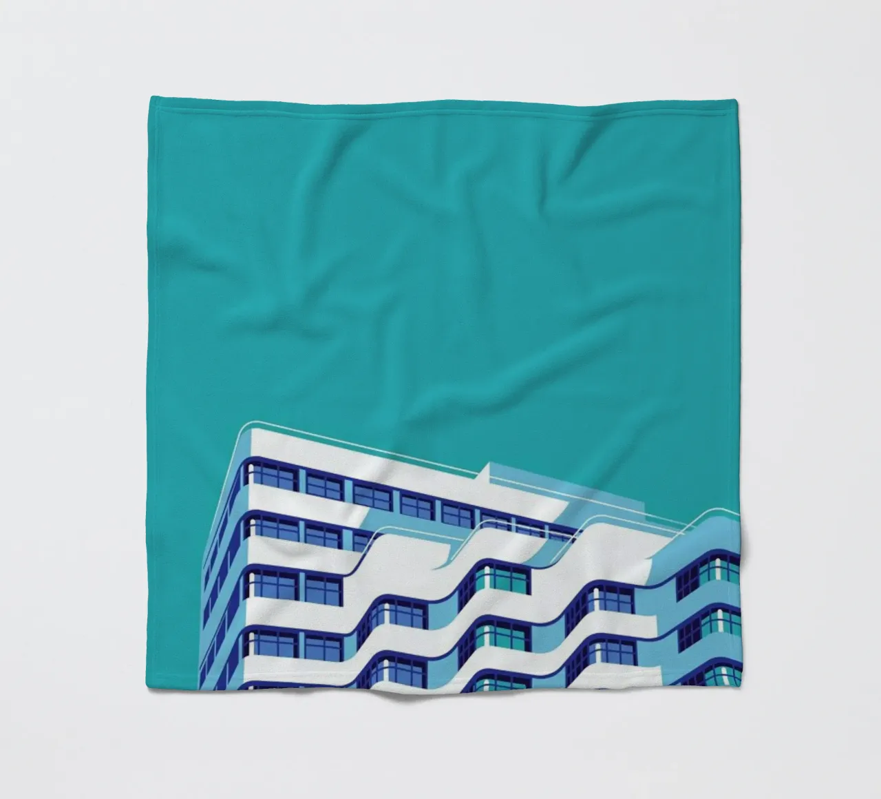 Berlin Shellhouse fleecedeken van Remko Heemskerk