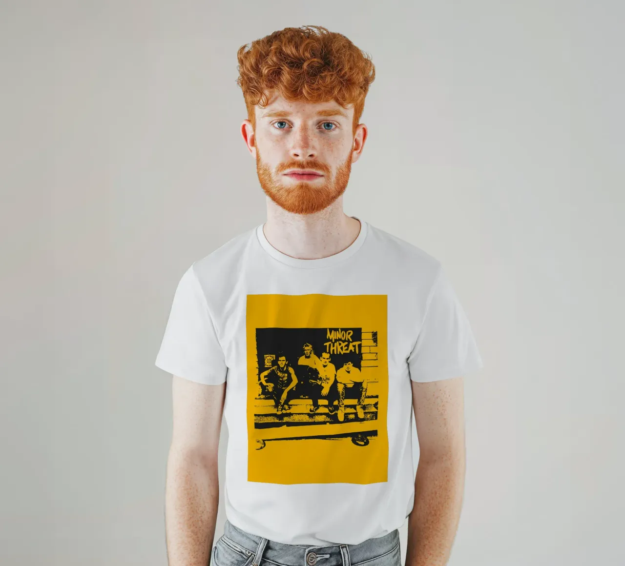 Minor Threat 1 Art t-shirt by music soul