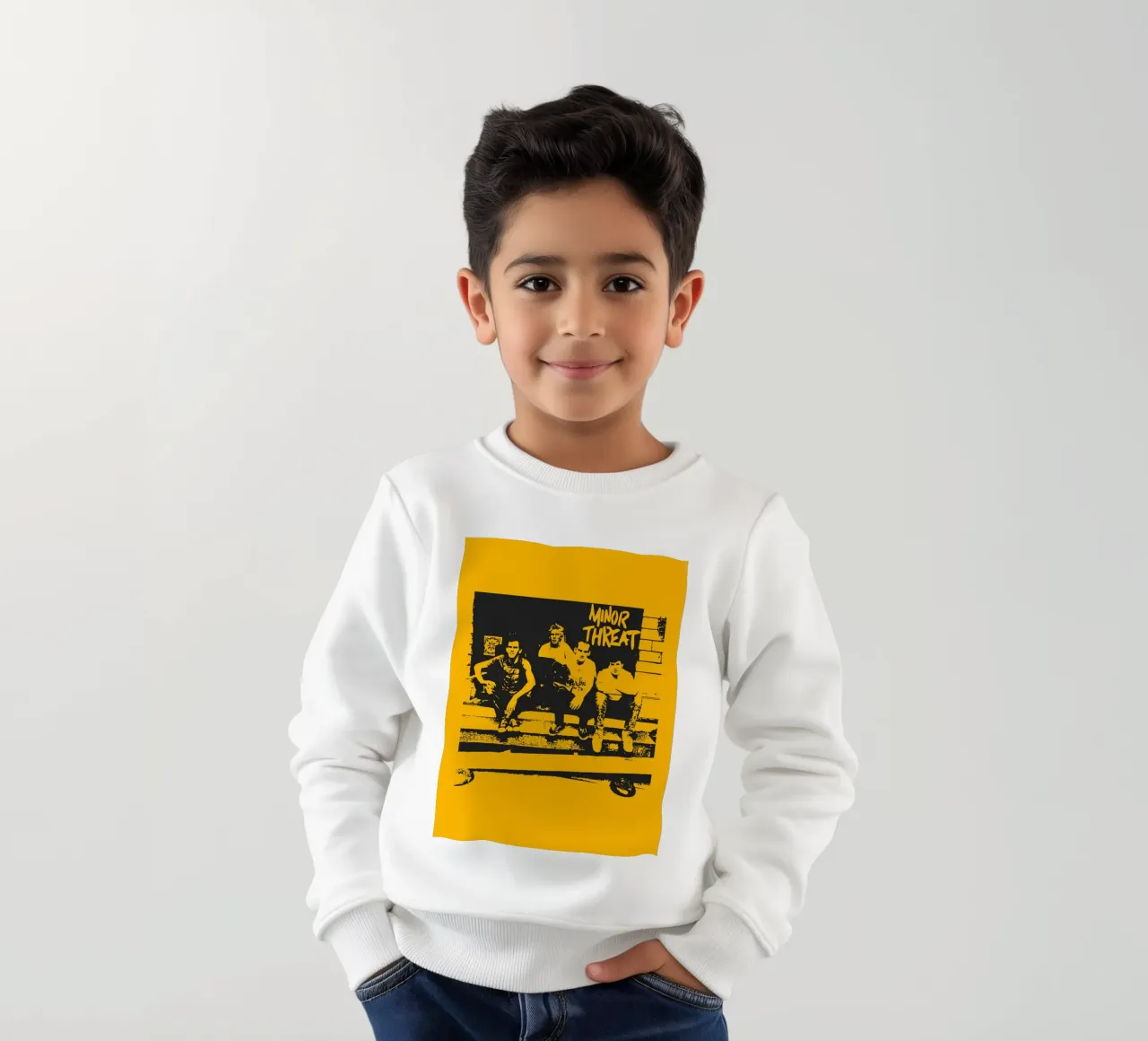 Minaccia minore 1 Arte felpa bambino da music soul