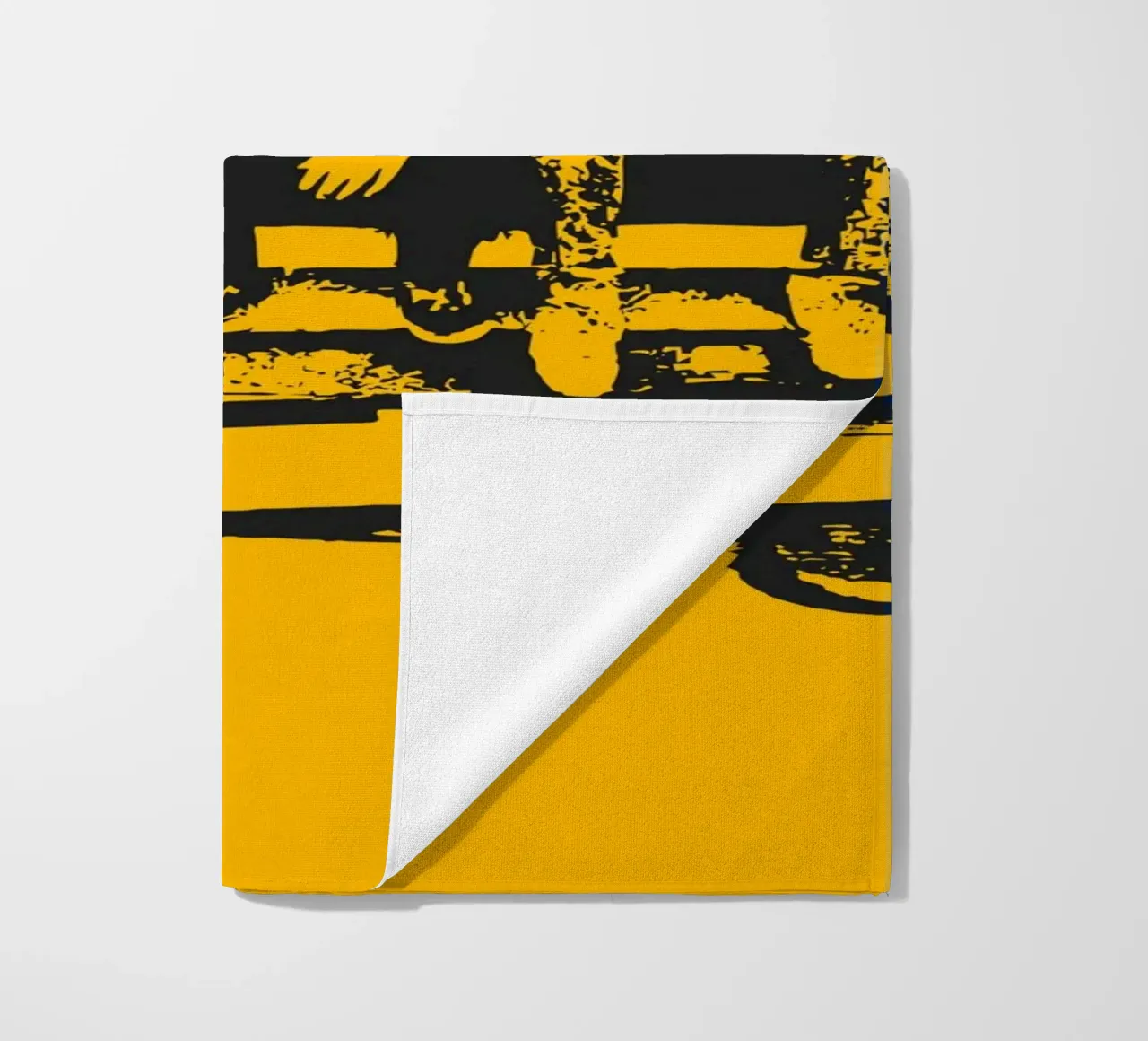 Minor Threat 1 Art beach towel by music soul