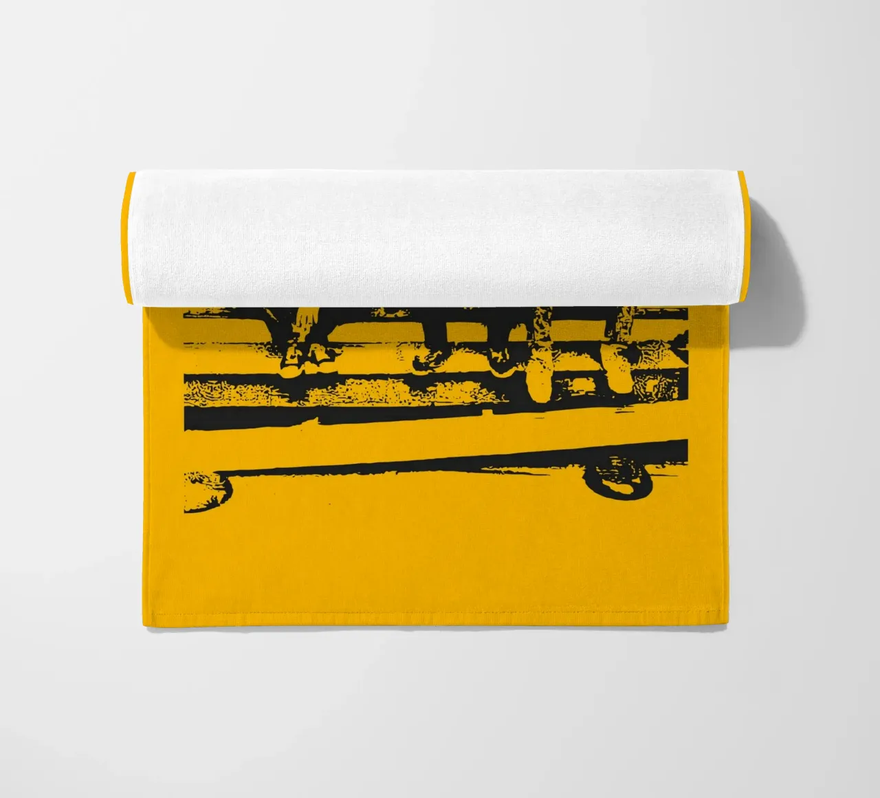 Minor Threat 1 Art beach towel by music soul