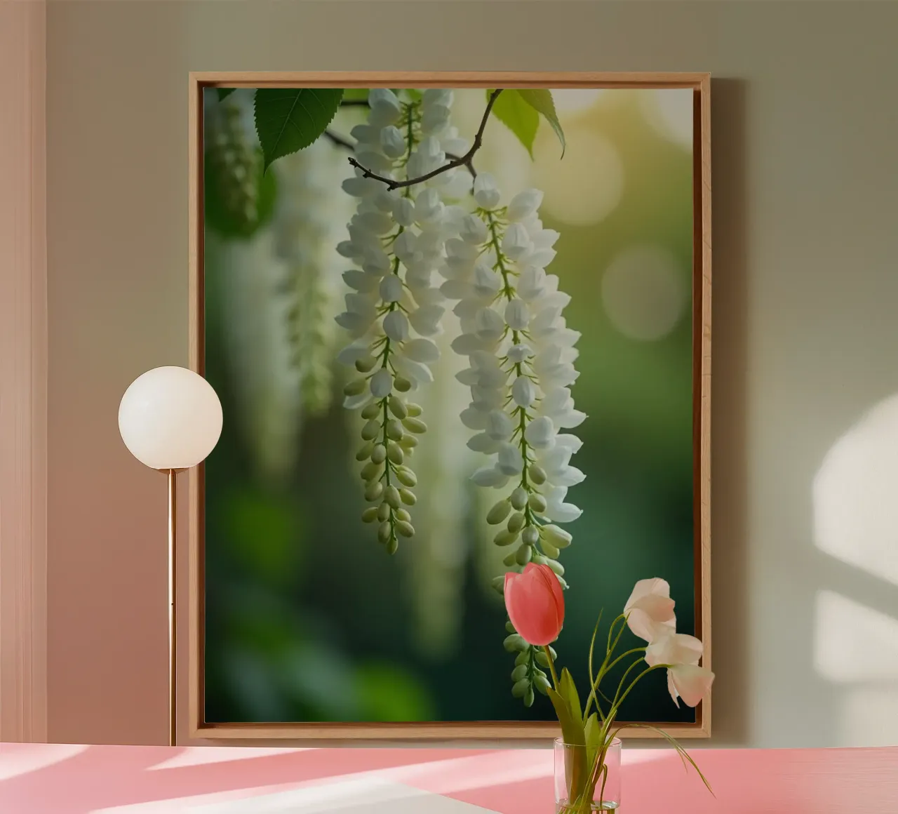 Geheime botanica canvas met Baklijst van Bold Blooms