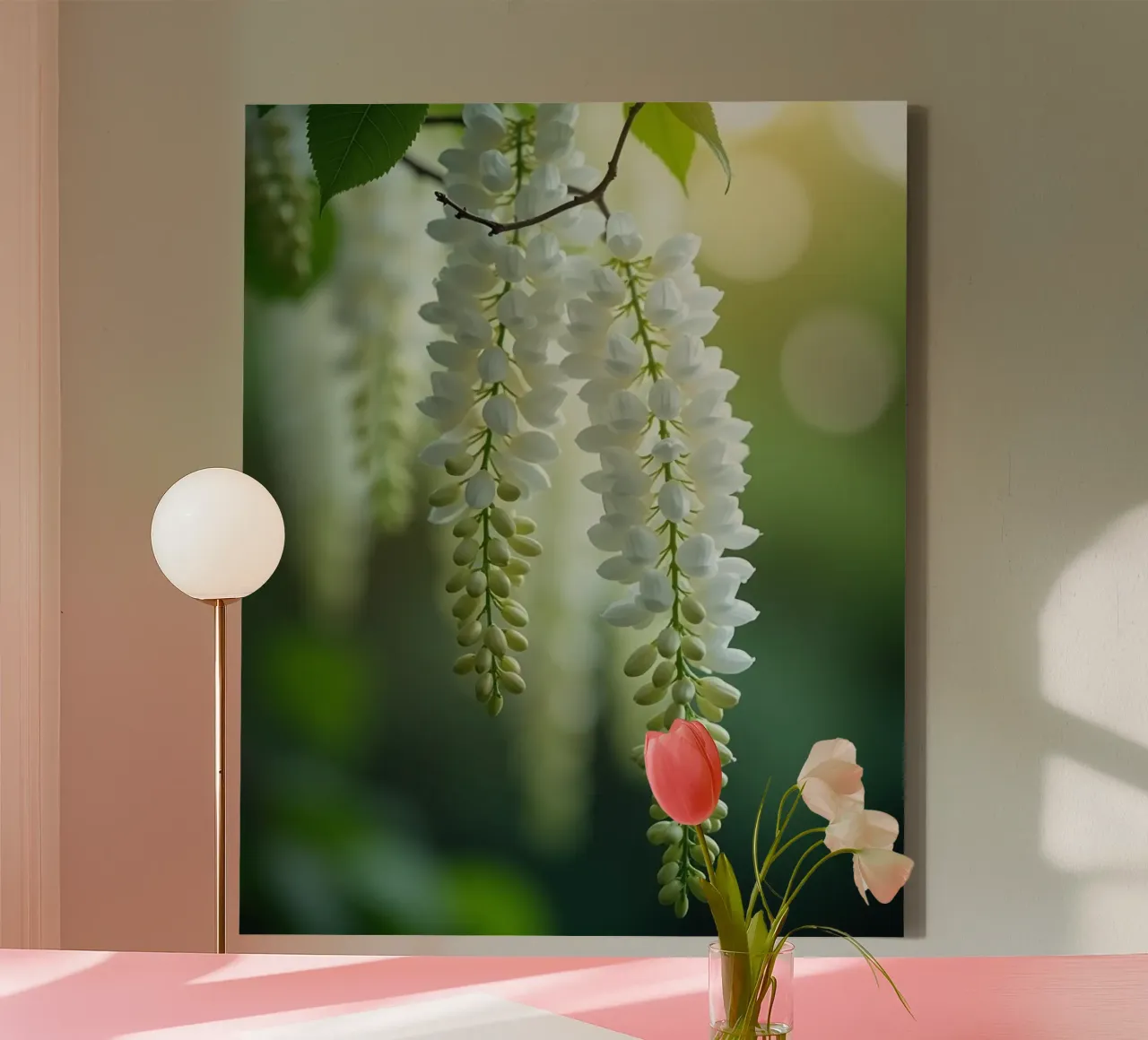 Geheime botanica canvas met Baklijst van Bold Blooms
