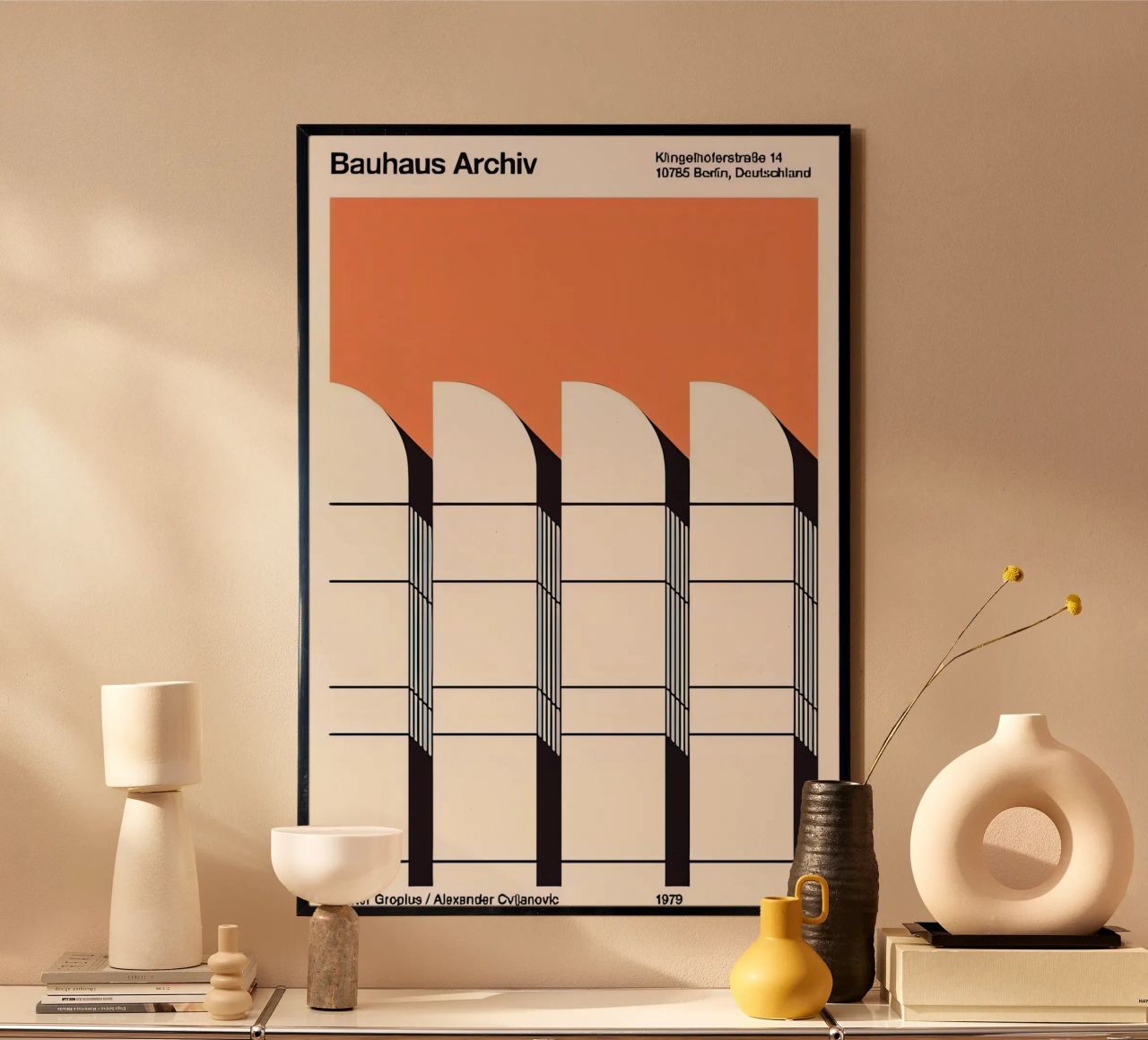 Bauhaus Poster von Maegan