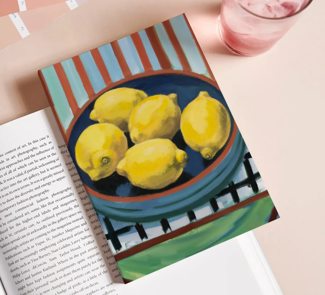 Sunlight Citrus Bowl notebook by Dawn Light