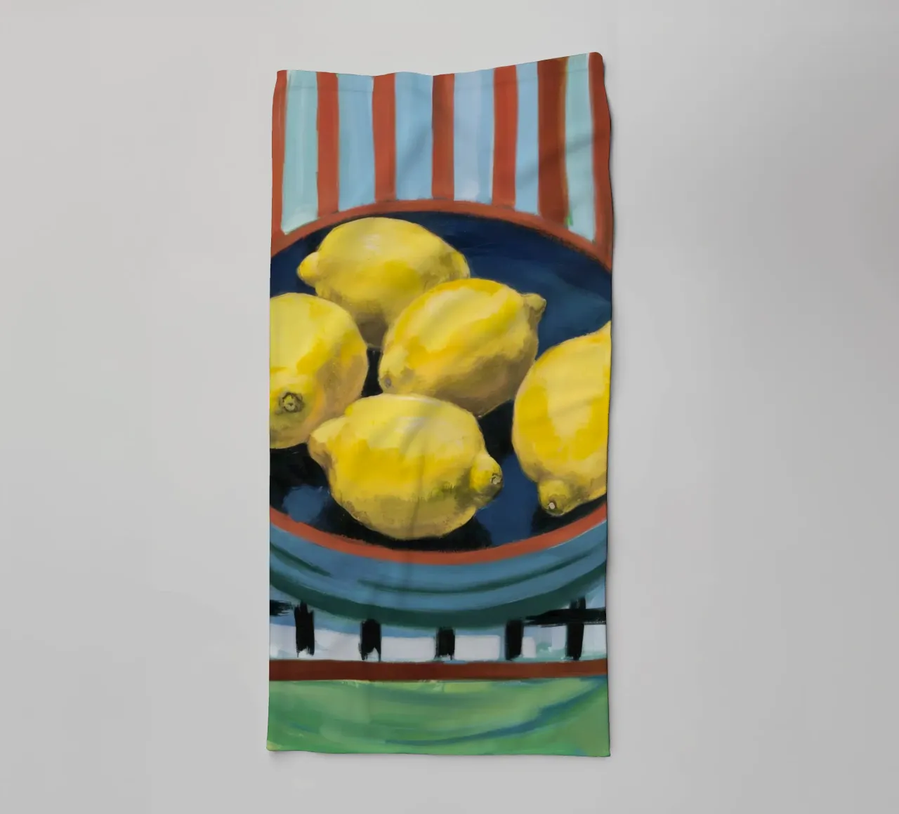Sunlight Citrus Bowl towel by Dawn Light