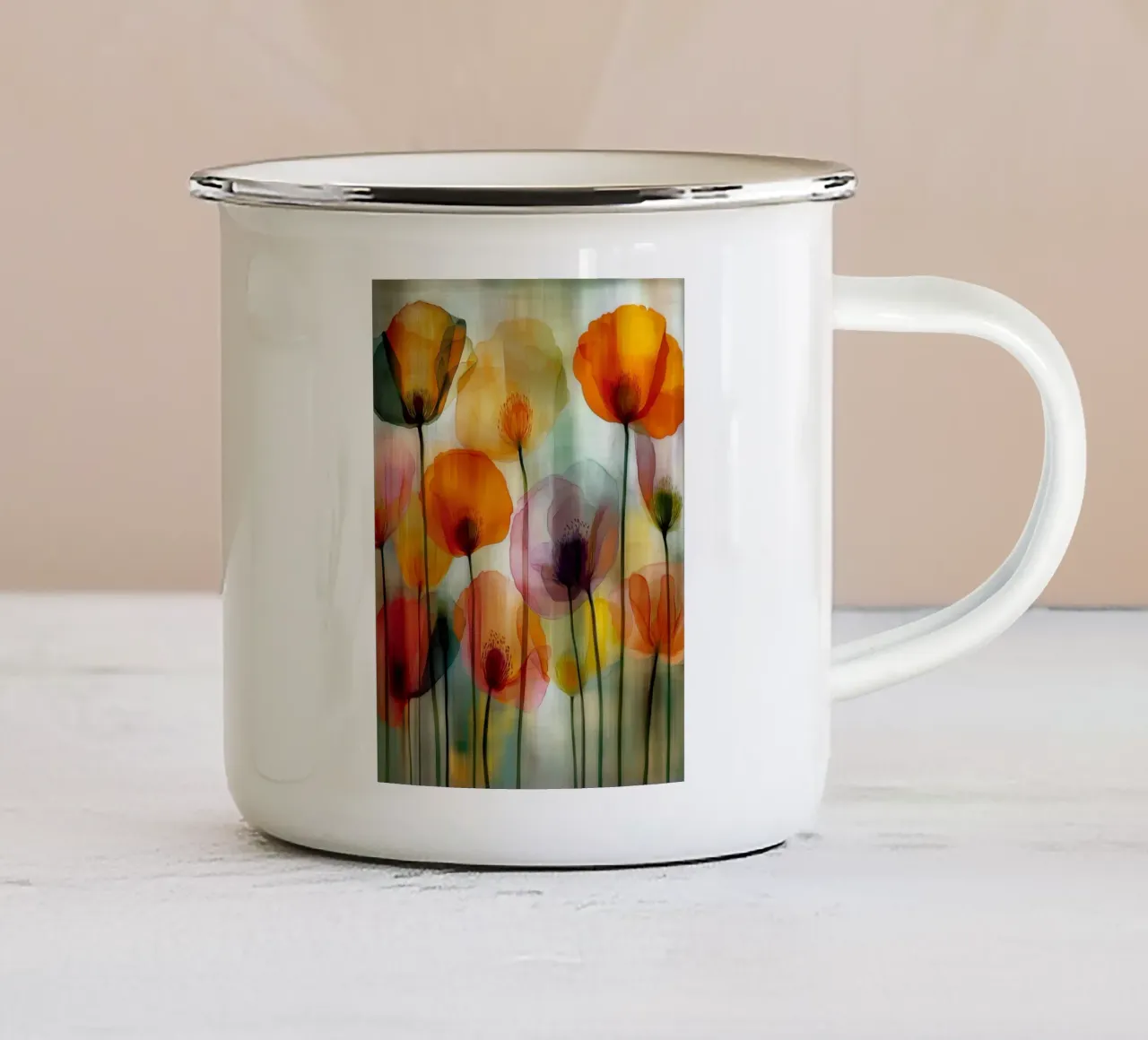 Wall-art by Imagine enamel mug by Imagine