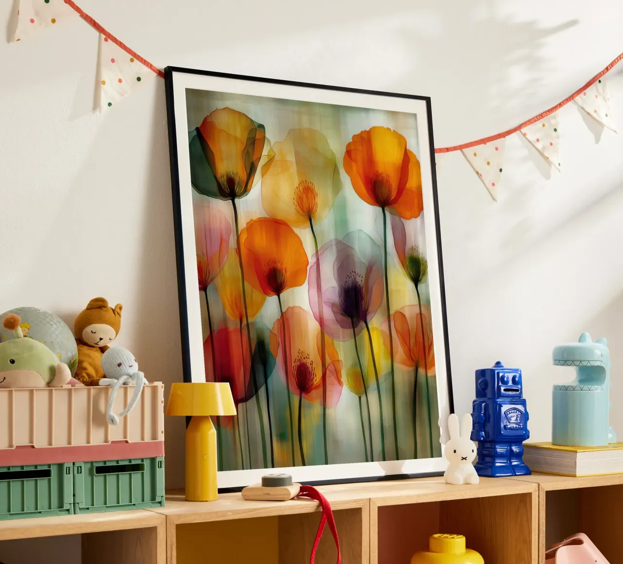 Arte da parete di Imagine poster con telaio in legno da Imagine