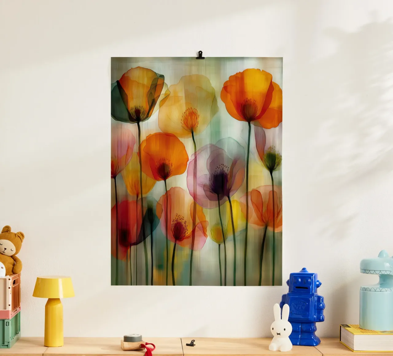 Arte da parete di Imagine poster con telaio in legno da Imagine